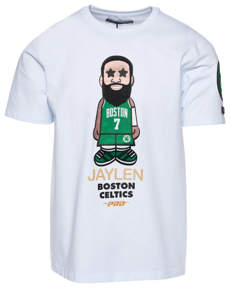 Pro Standard Celtics Brown Avatar T-Shirt - Men's