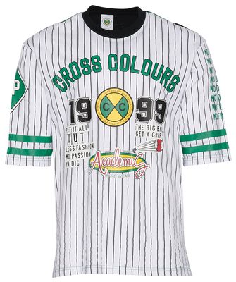 Cross Colours Hip Hop Nation Baseball T-Shirt