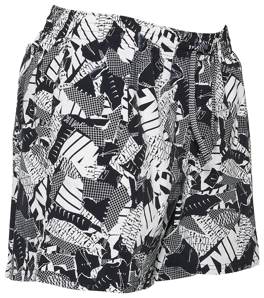 Nike Mens Nike Collage Icon 5" Volley Shorts