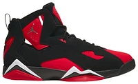 Jordan Mens True Flight - Basketball Shoes Black/Chrome/Univ Red