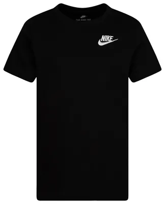 Nike Boys NSW Embroidered Futura T-Shirt - Boys' Preschool