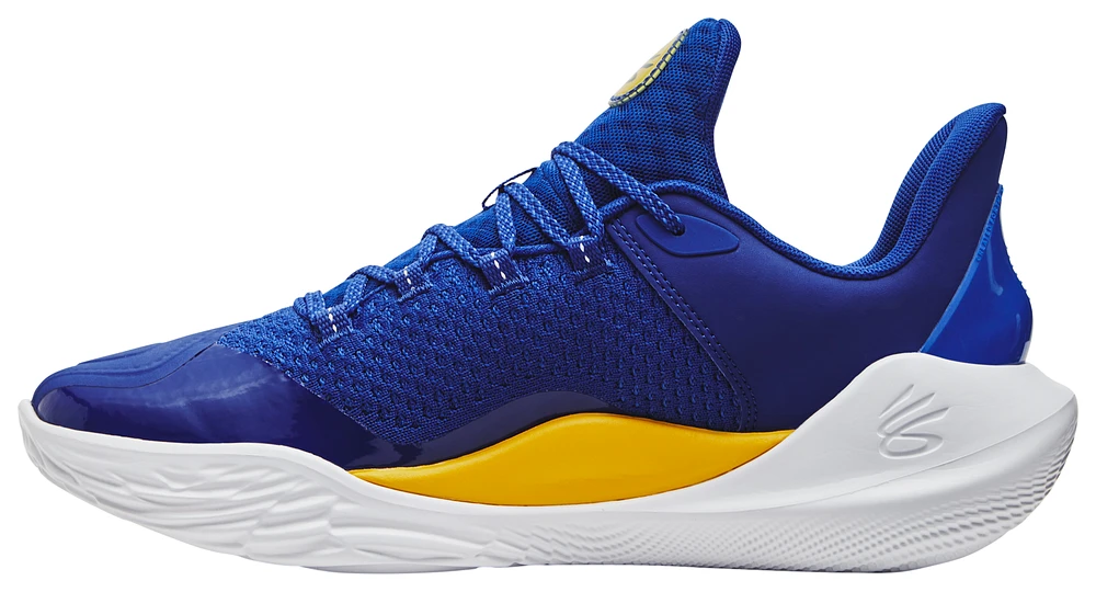 Under Armour Mens Curry 11 Dub Nation - Basketball Shoes Blue/White/Yellow