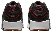 Nike Boys Air Max 90 Leather SE - Boys' Grade School Shoes White/Team Red/Black