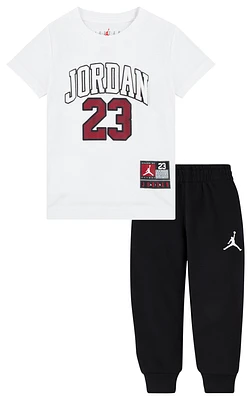 Jordan Boys Jordan Jersey Pack T-Shirt Set - Boys' Toddler Black/White Size 2T