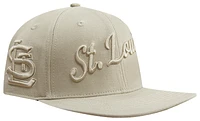 Pro Standard Mens Pro Standard Cardinals Neutrals SMU Snapback Cap - Mens Taupe/Taupe Size One Size
