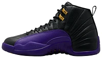 Jordan Mens Jordan Retro 12 - Mens Basketball Shoes Black/Gold/Purple Size 11.0