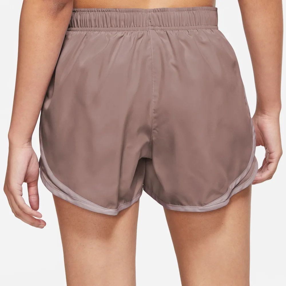 Nike Womens Nike Dri-FIT 3.5" Tempo Shorts - Womens Smokey Mauve/Wolf Gray Size S