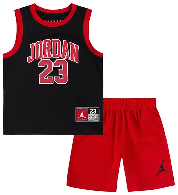 Jordan Boys 23 Jersey Set - Boys' Toddler Red/Black