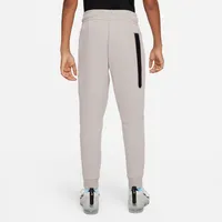 Nike Boys Nike Tech Fleece Pants - Boys' Grade School Light Iron Ore/Baltic Blue Size S