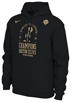 Nike Mens Nike Celtics Club Locker Room Hoodie - Mens Black/Gold Size L