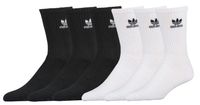 adidas Originals Trefoil 6-Pack Crew Socks - Boys' Grade School