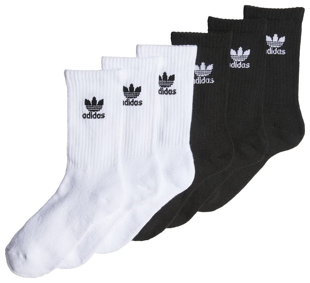 adidas Originals Boys adidas Originals Trefoil 6-Pack Crew Socks