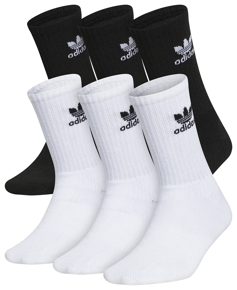 adidas Originals Boys adidas Originals Trefoil 6-Pack Crew Socks