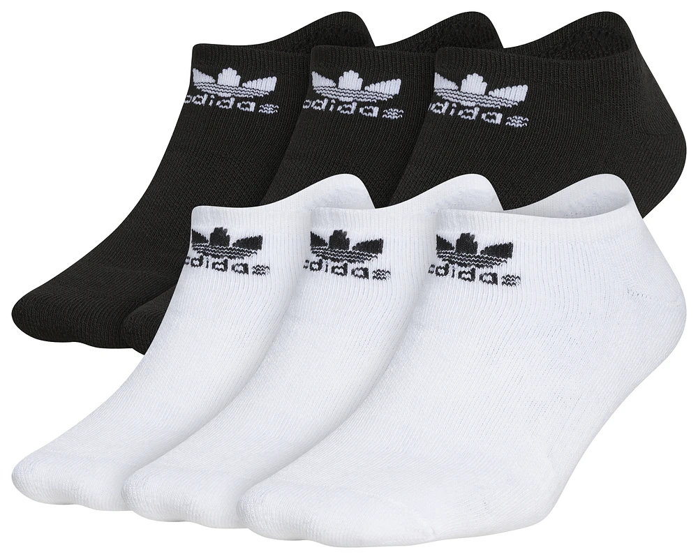 adidas Originals Boys Trefoil 6-Pack No Show Socks - Boys' Grade School