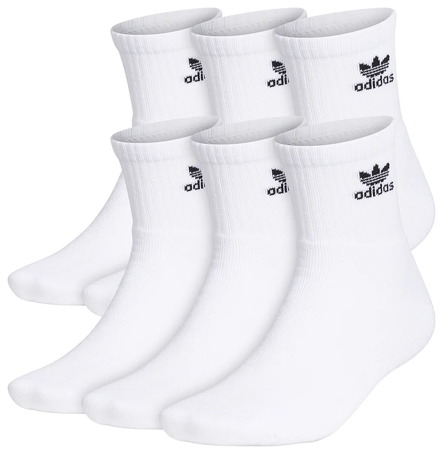 Adidas Originals Boys Trefoil 6-Pack No Show Socks - Boys' Grade School