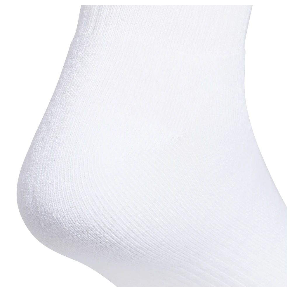 adidas Originals Mens Trefoil 6-Pack Quarter Socks - Black/White