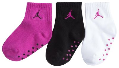 Jordan Jumpman Gripper Quarter Socks - Girls' Toddler