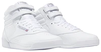 Reebok Girls Freestyle - Girls' Grade School Basketball Shoes White/White