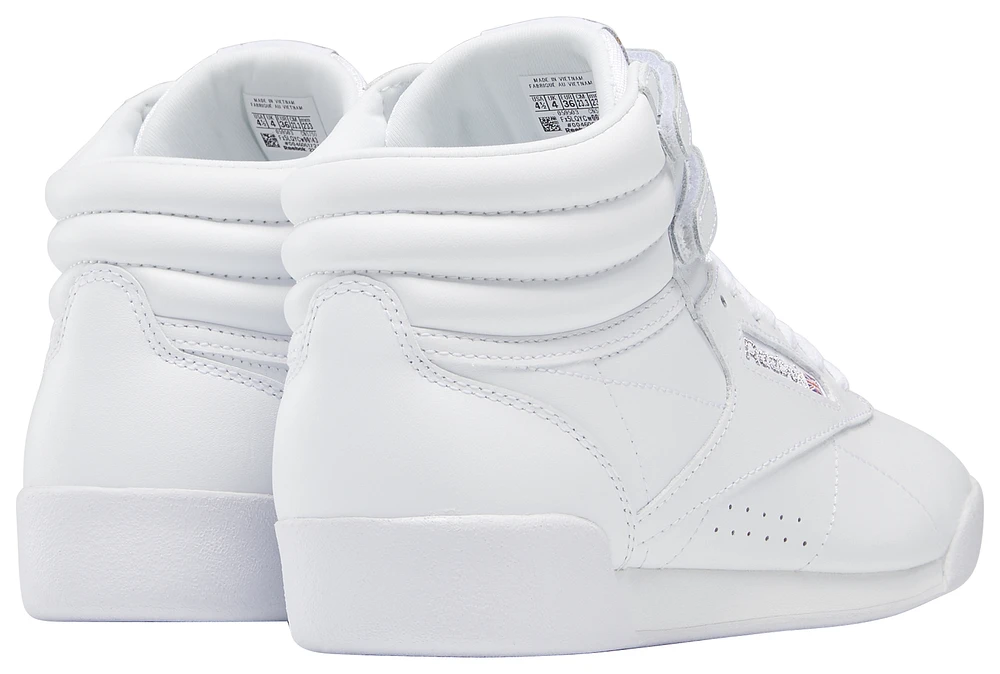 Reebok Girls Freestyle - Girls' Grade School Basketball Shoes White/White