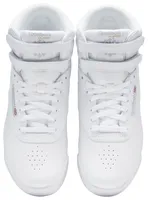 Reebok Girls Freestyle - Girls' Grade School Basketball Shoes White/White