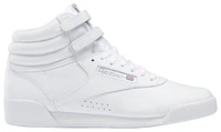 Reebok Girls Freestyle - Girls' Grade School Basketball Shoes White/White