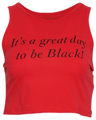 HGC Apparel It's A Great Day To Be Black Tank Top - Women's