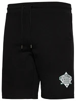 Corner Store Goods Mens Corner Store Goods Athletic Dept Fleece Shorts - Mens Black/Green Size S