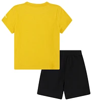 Jordan Boys Air 2 3D Shorts Set - Boys' Toddler Yellow/Black