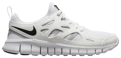 Nike Boys Free Run 2 - Boys' Grade School Running Shoes White/Black