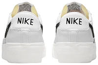 Nike Womens Blazer Low Platform - Shoes White/Black