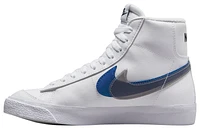 Nike Boys Blazer Swoosh Pack - Boys' Grade School Shoes White/Black/Royal