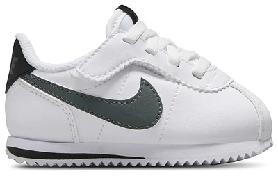 Nike Boys Nike Cortez EasyOn - Boys' Toddler Shoes White/Vintage Green/Black Size 07.0