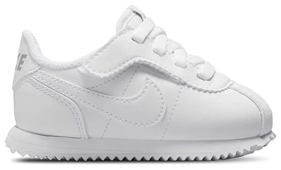 Nike Boys Nike Cortez EasyOn - Boys' Toddler Shoes White/White/Wolf Grey Size 07.0