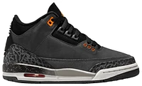 Jordan Boys Jordan Retro 3 - Boys' Grade School Basketball Shoes Night Stadium/Orange/Black Size 03.5