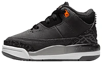 Jordan Boys Jordan Retro 3 - Boys' Toddler Shoes Orange/Night Stadium/Black Size 04.0