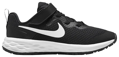 Nike Boys Revolution 6 - Boys' Preschool Shoes Black/White