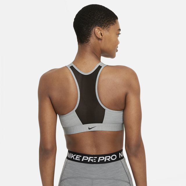 Nike Dri-Fit Sports Bra Dri Fit Small Gray Racerback Wireless M 0040