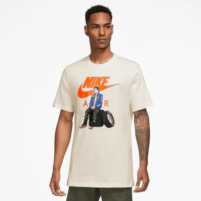 Nike Mens OC Pack 4 Air Max Race T-Shirt - Multi/Pale Ivory