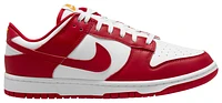 Nike Mens Nike Dunk Low Retro - Mens Shoes Gold/Red/White Size 11.0