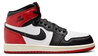 Jordan Boys Retro 1 High OG - Boys' Preschool Basketball Shoes White/Black/Red