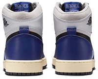 Jordan Boys Retro 1 High OG - Boys' Grade School Basketball Shoes White/Neutral Grey/Black