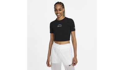 Nike Fierce Short Sleeve Crop T-Shirt - Women's