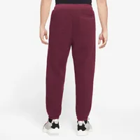 Nike Mens Nike Essential Statement Sherpa Fleece Winter Pants - Mens Cherrywood Red/Black Size L