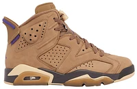 Jordan Womens Retro 6 - Shoes Purple/Wheat/Brown