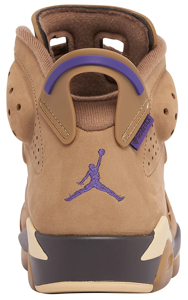 Jordan Womens Retro 6 - Shoes Purple/Brown/Wheat