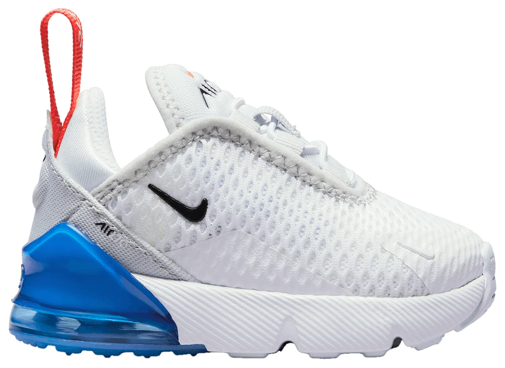 Nike Boys Nike Air Max 270 - Boys' Toddler Shoes Pure Platinum/White/Light Photo Blue Size 04.0