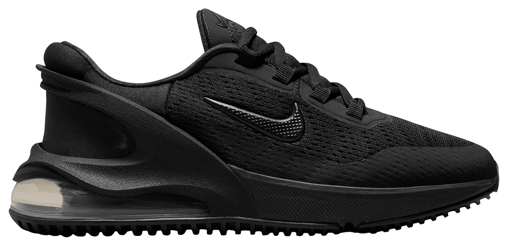 Nike Boys Air Max 270 Go - Boys' Grade School Running Shoes Black/Black