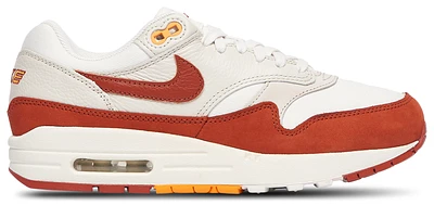 Nike Womens Air Max 1 LX - Running Shoes Sail/Rugged Orange