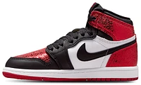 Jordan Girls Retro 1 High OG - Girls' Preschool Shoes Varsity Red/Black/White