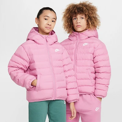 Nike Boys NSW Synthetic Fill Jacket - Boys' Grade School Pink/Pink